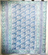 Quilt Houseboats white linen
